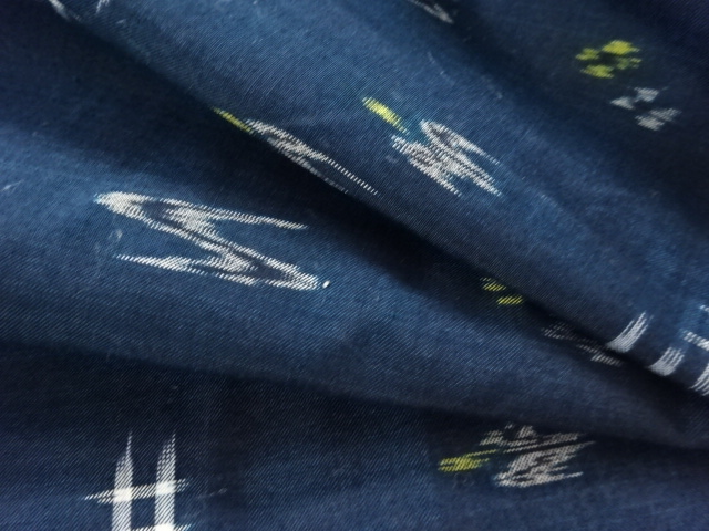  アンティーク　本場琉球絣着物